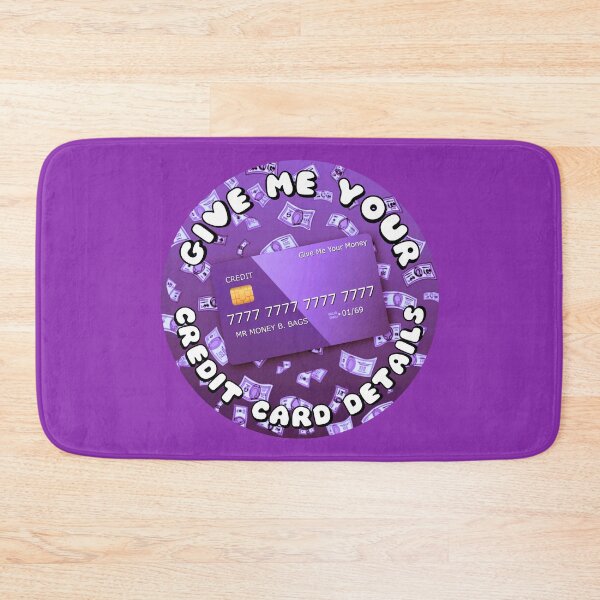 Item preview, Give Me Your Credit Card Details Purple designed and sold by everything4eva.