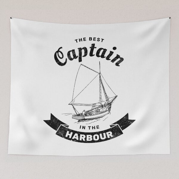 Item preview, The Best Captain in the Harbour Port designed and sold by absolutdesign.