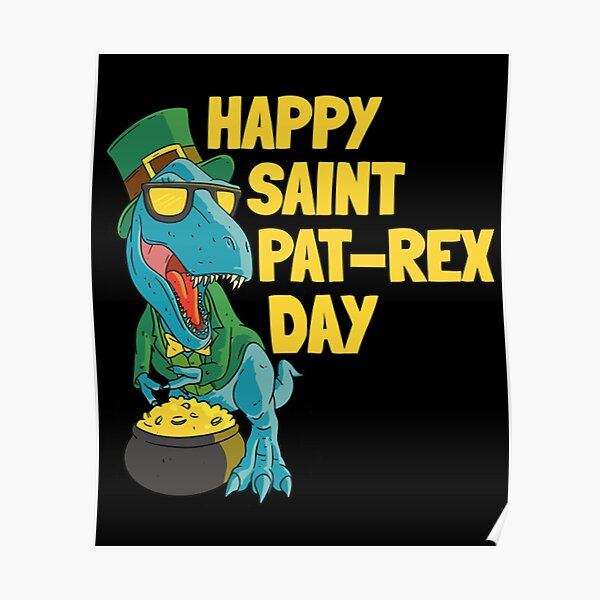 Happy St Patrick's Day Meme Irish You Flossed Teeth Poster for Sale by  KevinArtUK