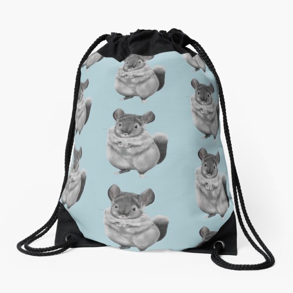 Aperçu de l'œuvre Chinchilla gris - bleu clair créée et vendue par Milanicole.
