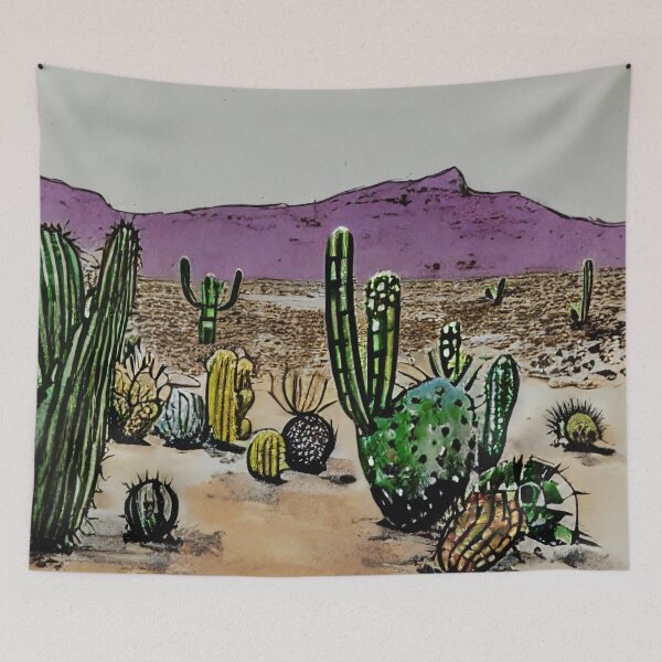 Item preview, Cactus Desert #13 designed and sold by Brendan Arthur Ring.
