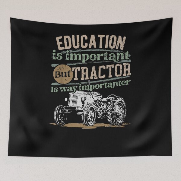 Item preview, Funny Education And Tractors  designed and sold by andrewbashfordb.