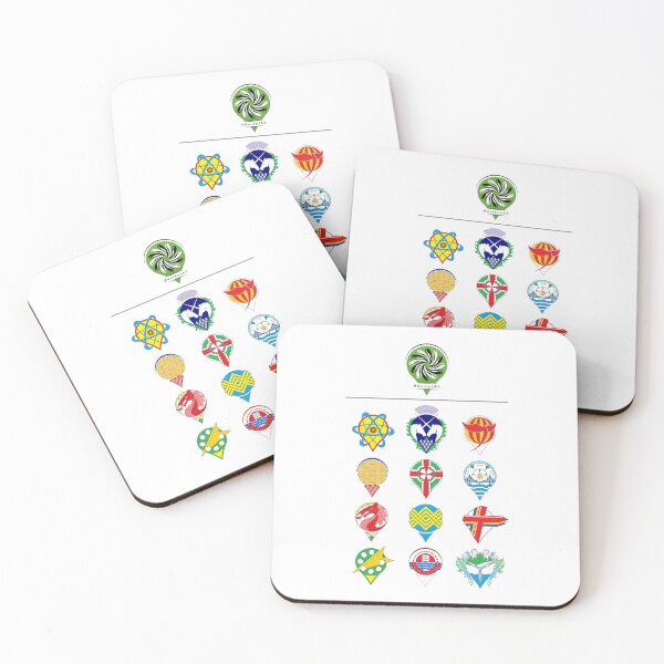 Item preview, The Goalkeeper Teardrop Regional Crests designed and sold by jsj17.