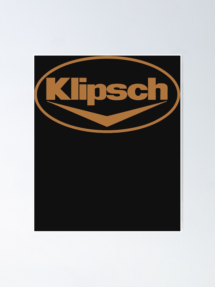 "Klipsch logo" Poster for Sale by agneseckteri | Redbubble