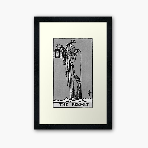 The Kermit Framed Art Print