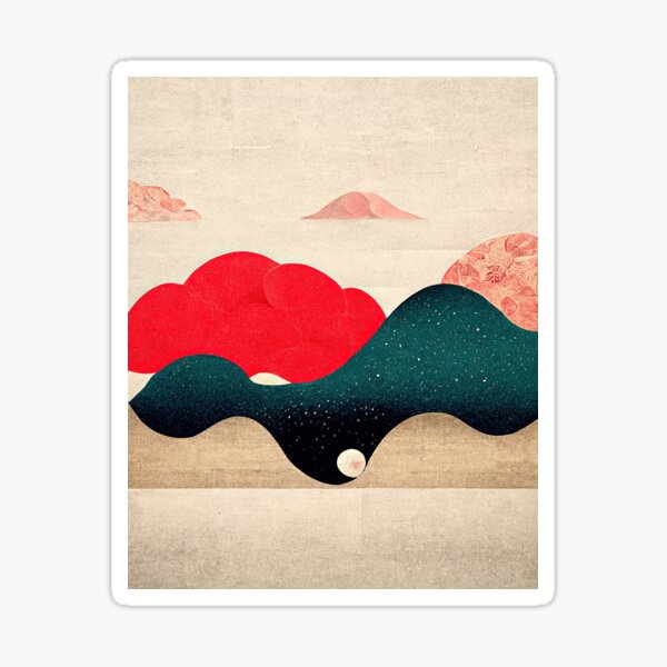 Item preview, Japanese serene designed and sold by BasajaunStudio.
