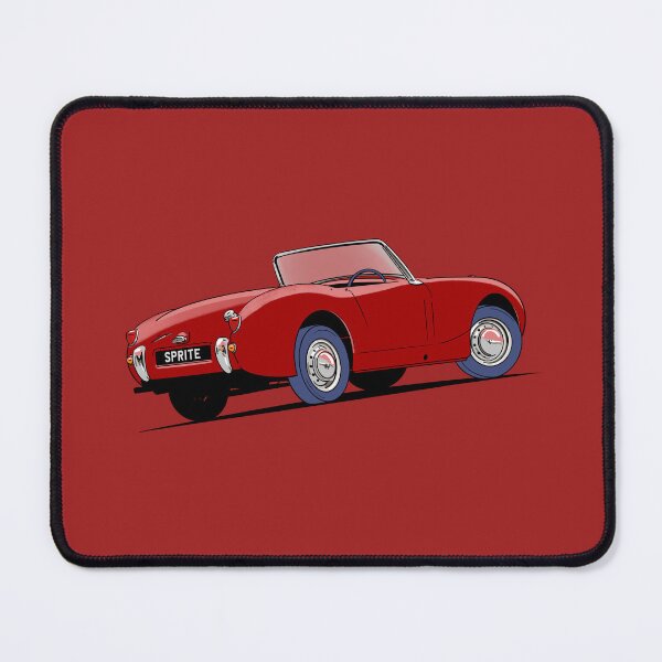 Item preview, 1959 Austin Healey Sprite Mk I - Cherry Red designed and sold by Webazoot Industries - Car Art.