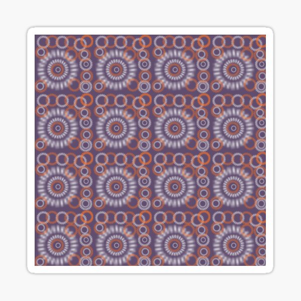 Item preview, Indigo Japanese Shibori tie dye Pattern  designed and sold by Tamas Das.