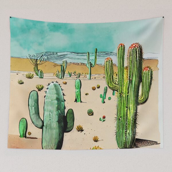 Item preview, Cactus Desert #14 designed and sold by Brendan Arthur Ring.