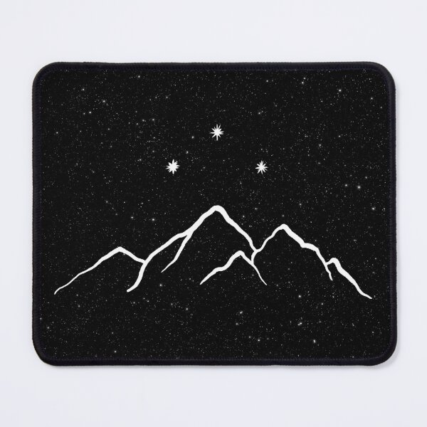 Item preview, Night court - starry black and white designed and sold by Ranp.
