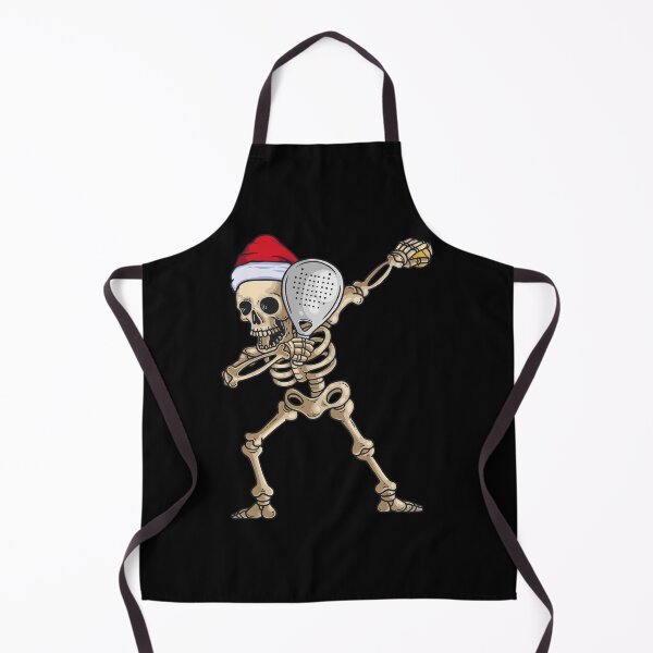 Item preview, Padel Christmas Skeleton Santa Hat and Paddle Tennis Racket designed and sold by grinta2021.