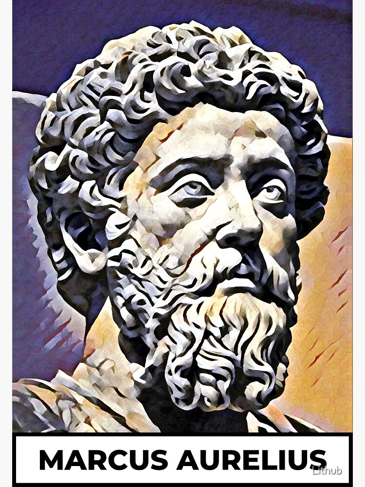 Marcus Aurelius Art Marcus Aurelius Portrait Marcus Aurelius