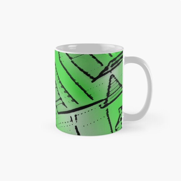 Item preview, The Green Abstract  designed and sold by Jane Holloway.