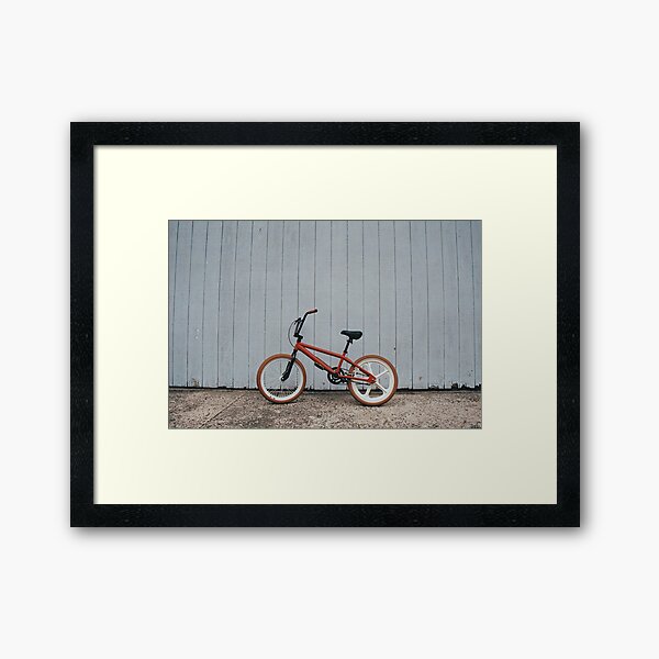 My Bike. Framed Art Print