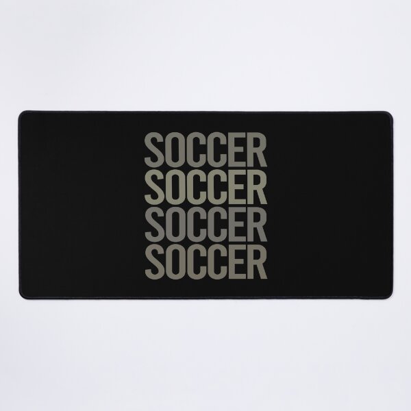Item preview, Gray Text Art Soccer Football designed and sold by StoreCalamity.