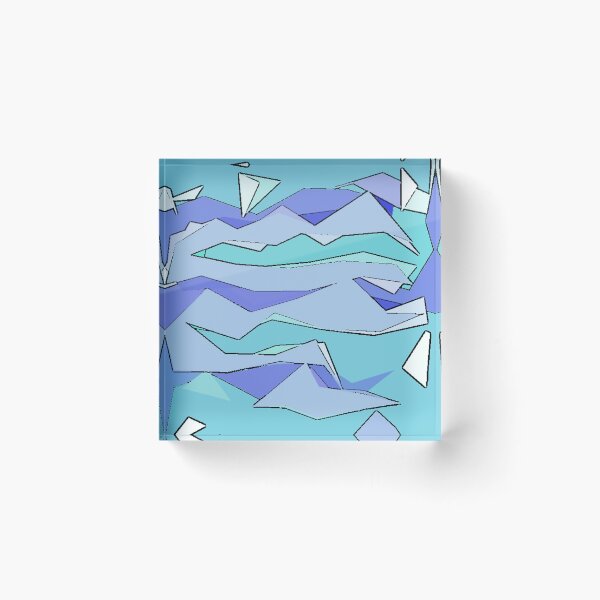 Item preview, The Blue Abstract designed and sold by Jane Holloway.