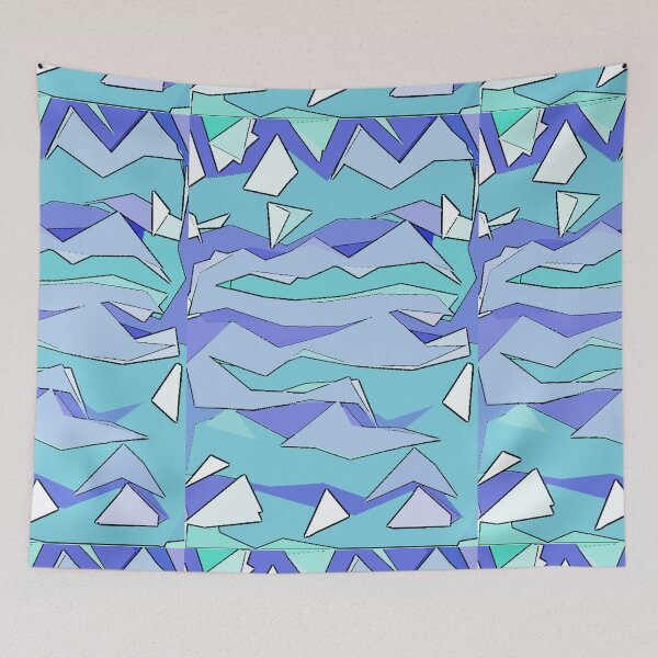 Item preview, The Blue Abstract designed and sold by Jane Holloway.