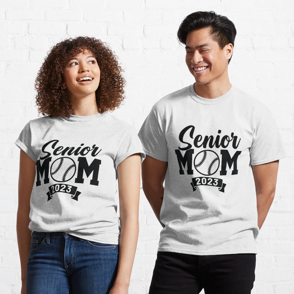 Senior Mom 2023 Baseball Class Of 2023 Funny Graduation Shirt - TeeUni