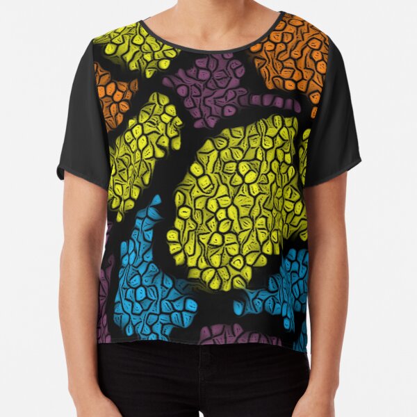 The Colour Mask Chiffon Top