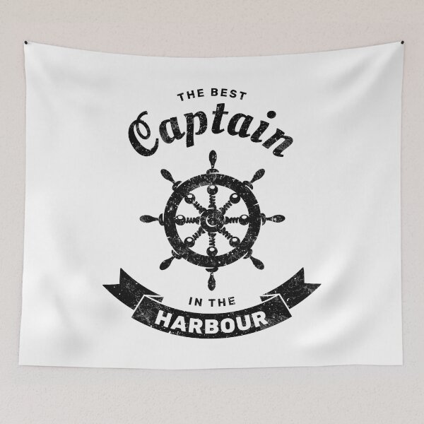 Item preview, The Best Captain in the Harbour Port designed and sold by absolutdesign.