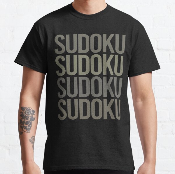 Item preview, Gray Text Art Sudoku designed and sold by StoreCalamity.