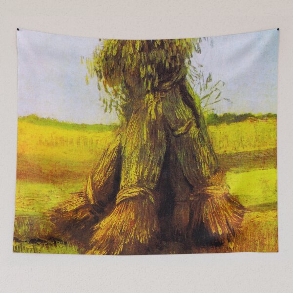 Item preview, Sheaves of Wheat in a Field - Vincent van Gogh designed and sold by SimpleJoyStyle.
