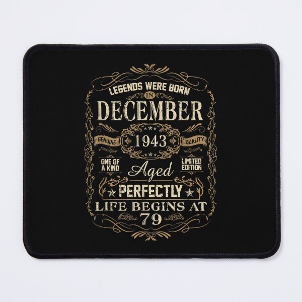 Item preview, 79th Birthday Legends Were Born In December 1943 designed and sold by Tobiasforslund.
