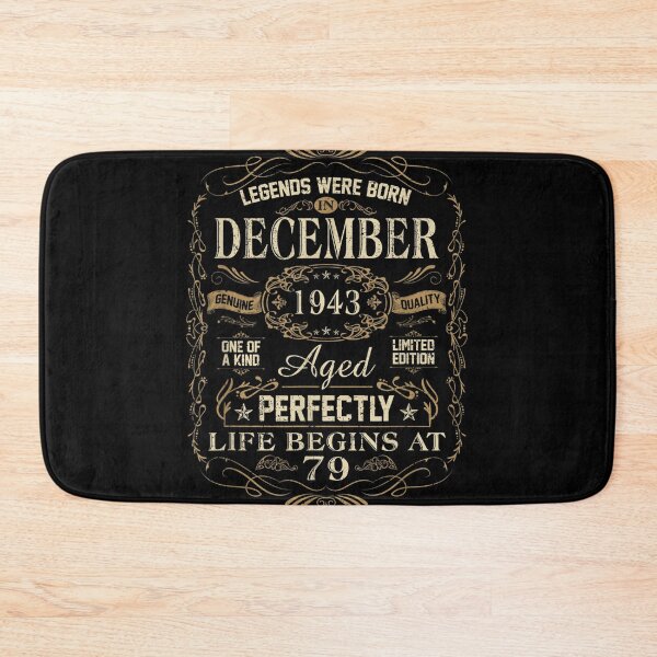 Item preview, 79th Birthday Legends Were Born In December 1943 designed and sold by Tobiasforslund.