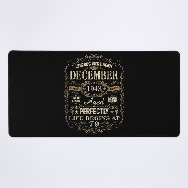 Item preview, 79th Birthday Legends Were Born In December 1943 designed and sold by Tobiasforslund.