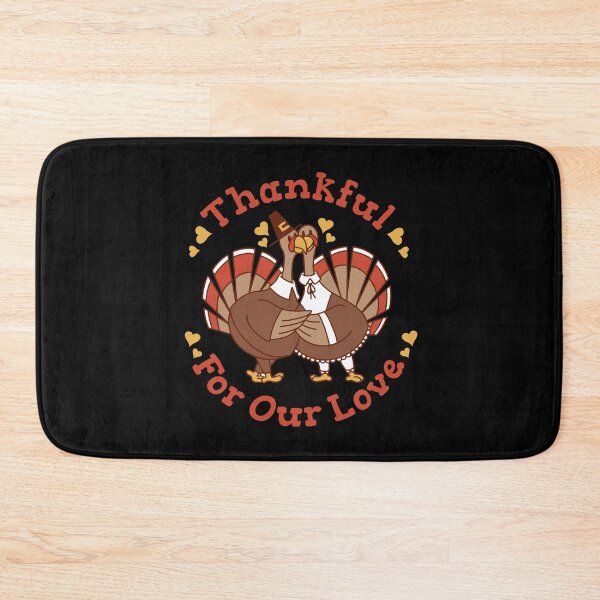 Item preview, Thankful for our Love Funny Thanksgiving Turkeys  designed and sold by ccdesign42.