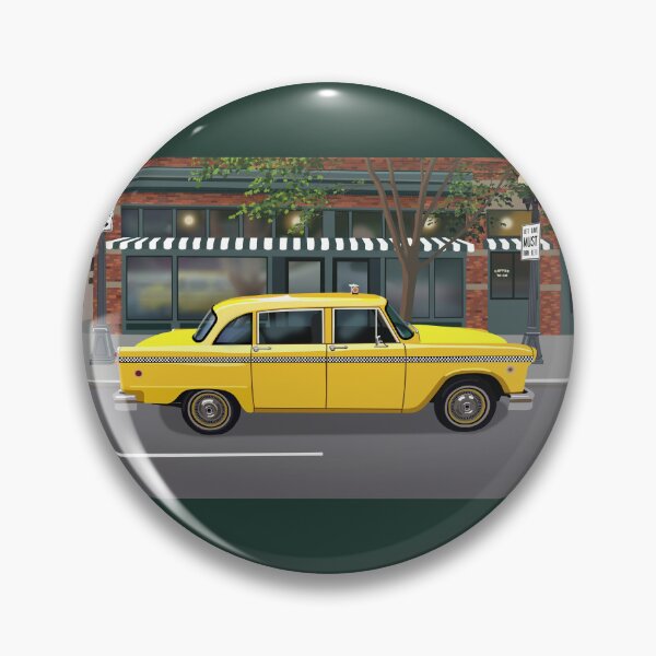 Item preview, Yellow Taxicab in Seattle designed and sold by Scat the cat.
