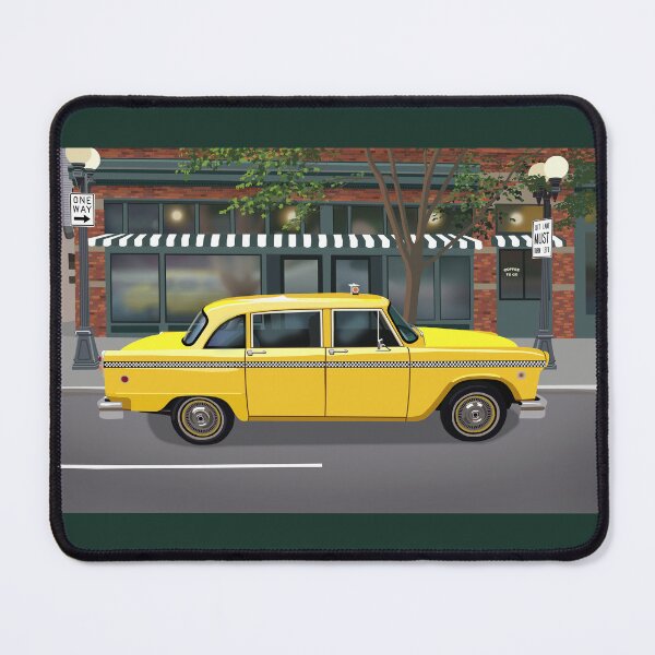 Item preview, Yellow Taxicab in Seattle designed and sold by Scat the cat.