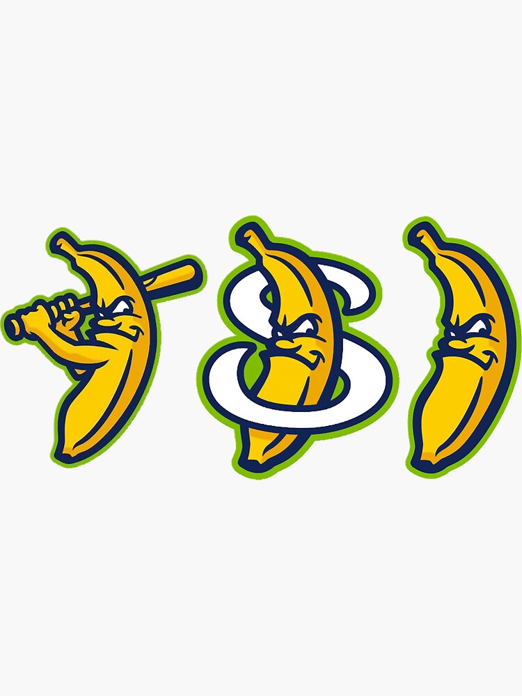 "Savannah Bananas" Sticker for Sale by miratiren Redbubble