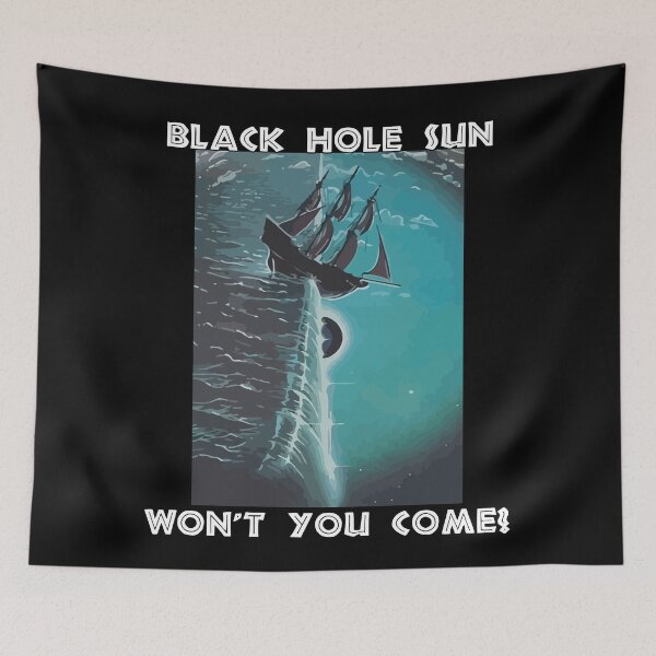 Artikelvorschau, Flache Erde - Black Hole Sun entworfen und verkauft von flatearthtalk.