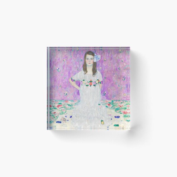Item preview, Gustav Klimt's Mäda Primavesi painting designed and sold by FlamboyanteBlue.