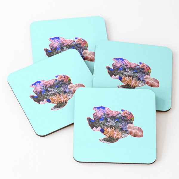 Item preview,  turtle coral reef ocean designed and sold by stnago22.
