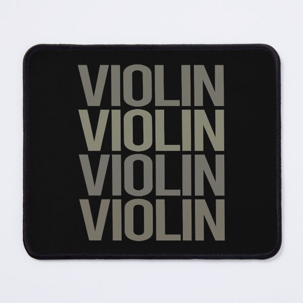 Item preview, Gray Text Art Violin designed and sold by StoreCalamity.