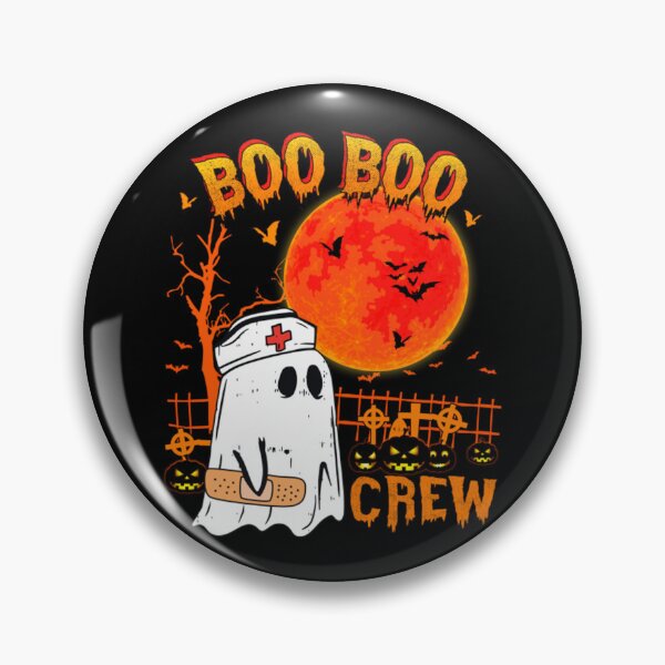 Item preview, Meme Boo Boo Crew Funny Nurse Halloween Costume Moon designed and sold by BufFord71.