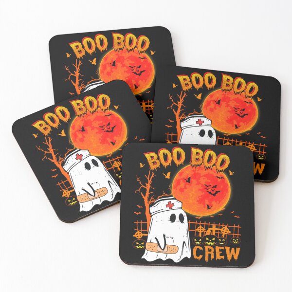 Item preview, Meme Boo Boo Crew Funny Nurse Halloween Costume Moon designed and sold by BufFord71.