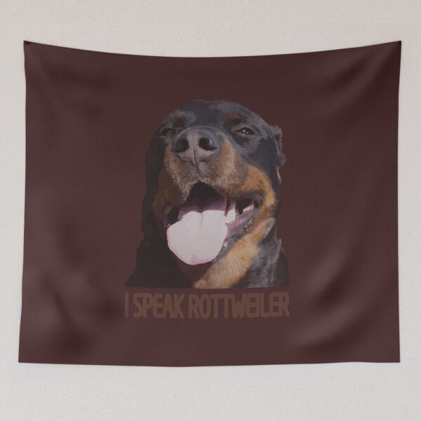 Item preview, Rottweiler Face I Speak Rottweiler designed and sold by teenugs.
