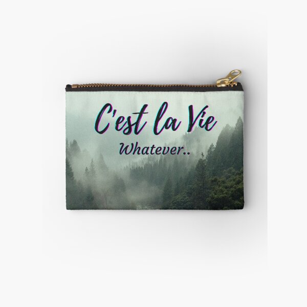 Item preview, This is life - popular french quotes theme gifts designed and sold by RebelliousRosee.