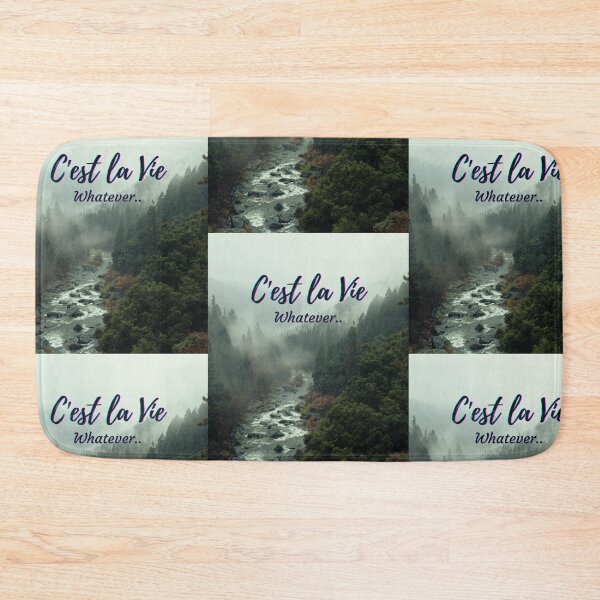 Item preview, This is life - popular french quotes theme gifts designed and sold by RebelliousRosee.