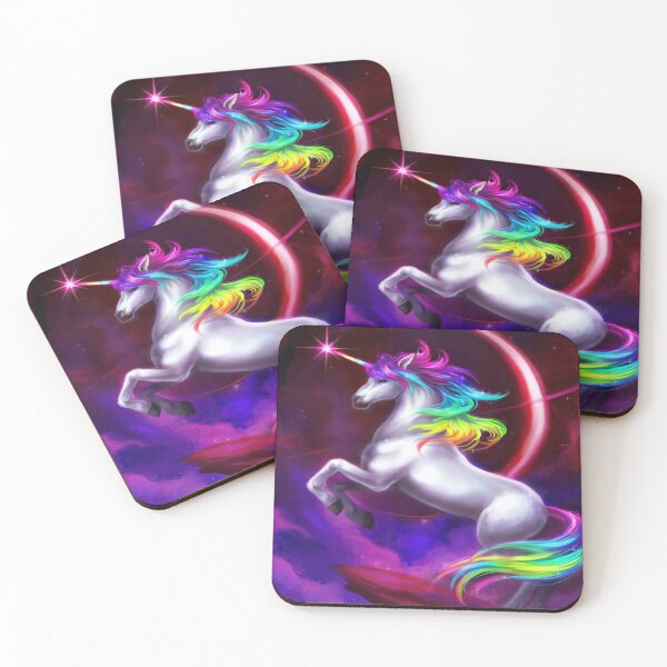 Item preview, Purple Magical Unicorn Rainbow Color designed and sold by HildegardBusch.