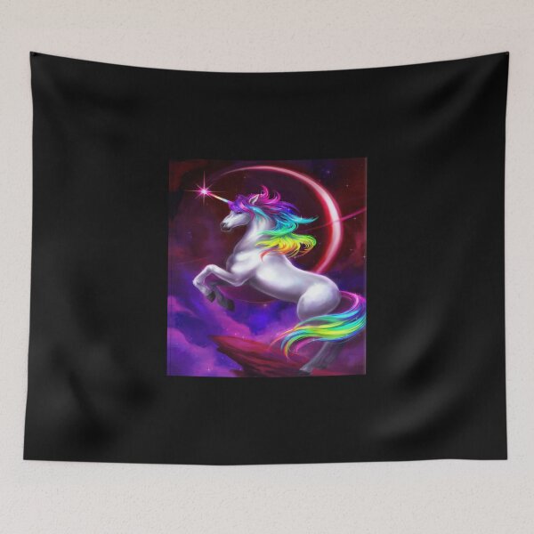 Item preview, Purple Magical Unicorn Rainbow Color designed and sold by HildegardBusch.