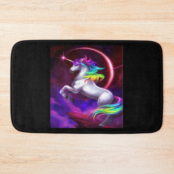 Item preview, Purple Magical Unicorn Rainbow Color designed and sold by HildegardBusch.