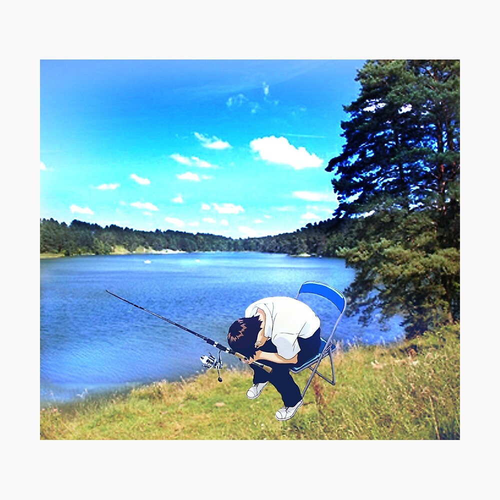 Shinji Fishing Evangelion 