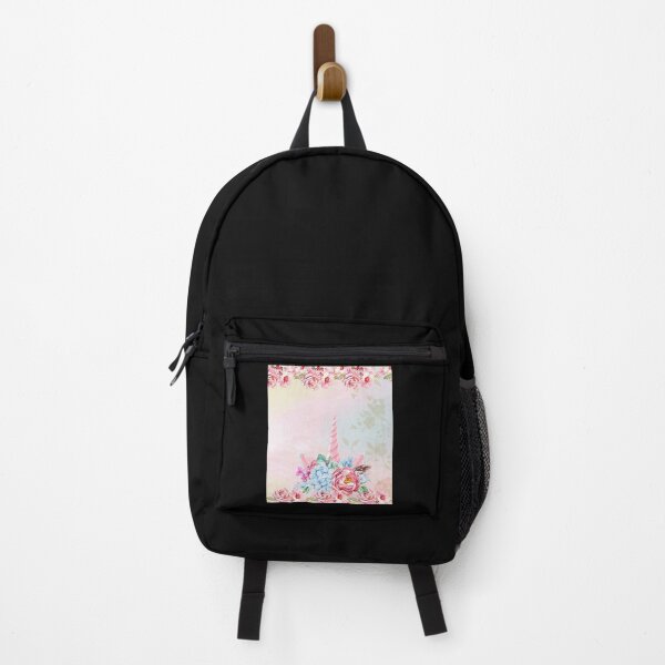 Item preview, Dream Unicorn and flower background watercolor designed and sold by HildegardBusch.
