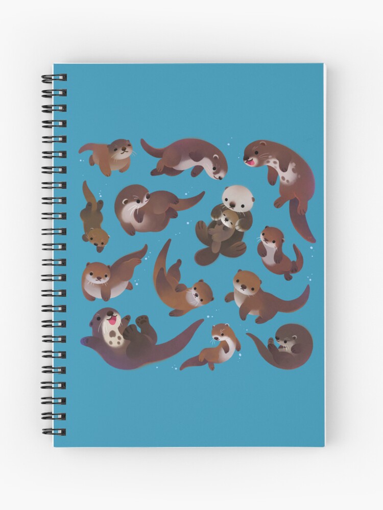 Thumbnail 1 of 3, Journal, Otter designed and sold by pikaole.