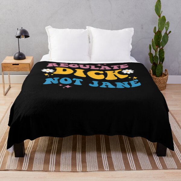 Item preview, Regulate Dick Not Jane Pro Abortion Choice Groovy Retro designed and sold by sarahbennetth.