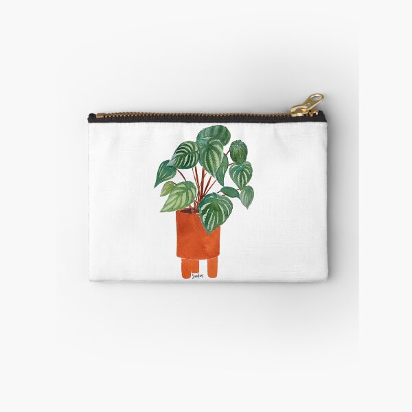 Item preview, Watermelon Peperomia, Plant in Pot, Botanical designed and sold by SandraArtStudio.